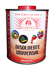 DISOPOLSA DISOLVENTE UNIVERSAL NITRO   1 LITROS LATA=DDUNI12*1CH