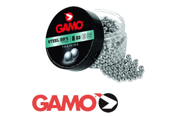 PLOMILLOS BOLA ACERO GAMO  BBS500 CAL =4,4x500 UND C/PLAS