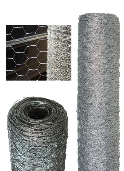 Malla Triple Torsión Hexagonal (Gallinera) (50 Metros)