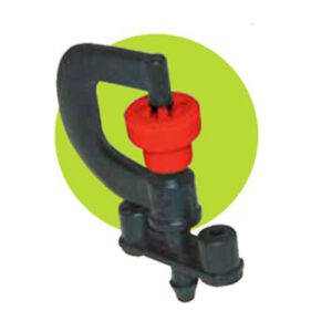 Microaspersor riego rotor rojo 50 l/h - granel.