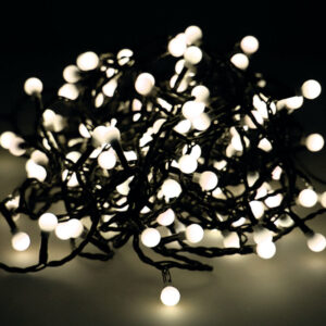 GUIRNALDA "CHERRY" PARPADEANTE EXTERIOR 1350CM 180LED LUZ CALIDA