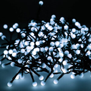 GUIRNALDA "CHERRY COMPACT" PARPADEANTE EXTERIOR 1100CM 500LED LUZ FRIA