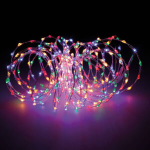 GUIRNALDA MICRO LED EXTRA BRILLANTE EXTERIOR MULTICOLOR 600CM-378L