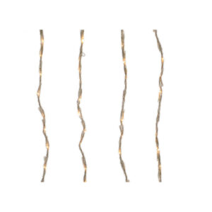 CORTINA LED BALCON EXTERIOR BLANCO CALIDO 200X100CM-220L