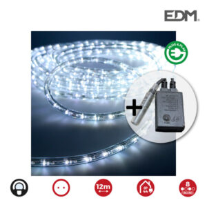KIT FLEXILED 12MTS MULTIFUNCION BLANCO FRIO EDM