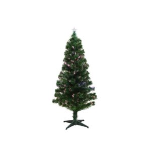 ARBOL DE NAVIDAD FIBRA OPTICA 120CM 20LEDS