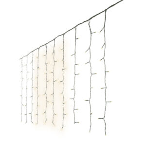 CORTINA LED EXTERIOR BLANCO CALIDO  225X150CM-240L