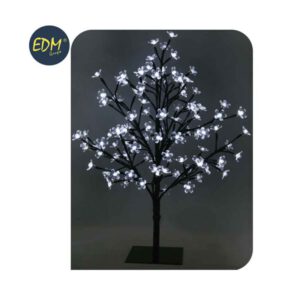 ARBOL 3D SAKURA TRONCO RECTO 60CM 120 LEDS BLANCO FRIO (INTERIOR) EDM