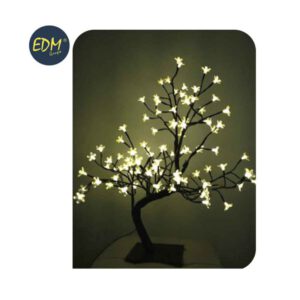 ARBOL 3D SAKURA 60CM 120 LEDS BLANCO CALIDO (INTERIOR) EDM