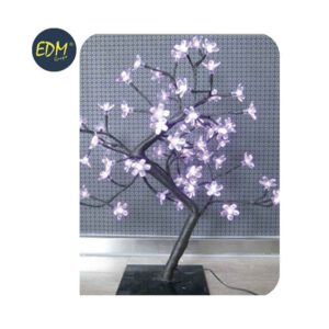 ARBOL 3D SAKURA 45CM 60 LEDS ROSAS (INTERIOR) EDM
