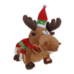 MUÑECO ALCE CON MOVIMIENTO Y SONIDO