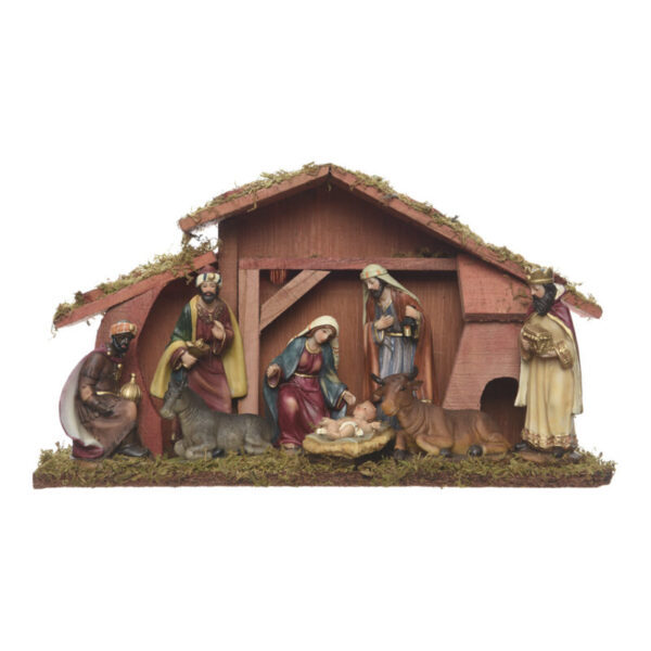 NACIMIENTO BELEN 8 FIGURAS 15CM