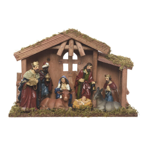 NACIMIENTO BELEN 8 FIGURAS 12CM