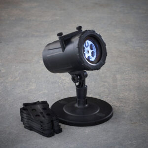 PROYECTOR LED MULTICOLOR CON 12 IMAGENES INTERCAMBIABLES IP44 19