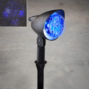 PROYECTOR LED COPOS DE NIEVE BLANCO IP44 31X8X9CM