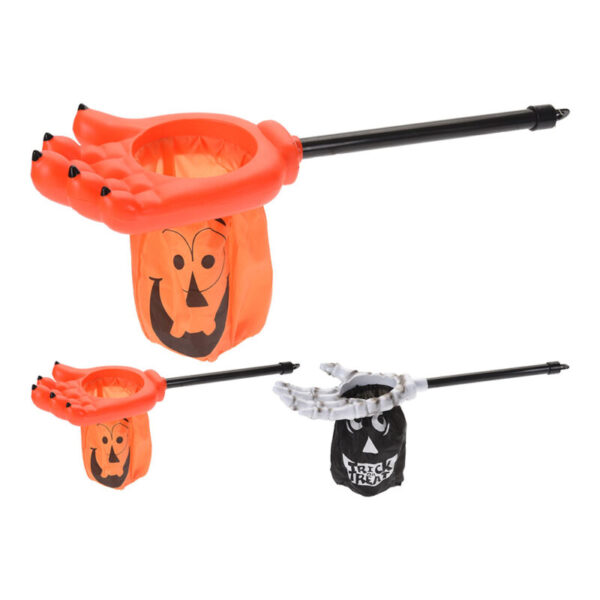 GARRA CON BOLSA RECOGE CARAMELOS HALLOWEEN