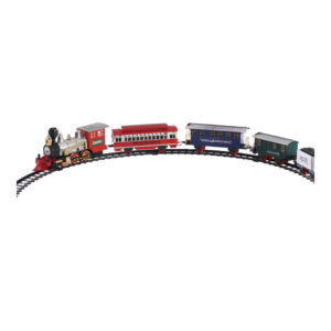 SET TREN ROJO 22 PIEZAS A PILAS