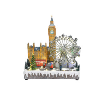 ESCENA NAVIDEÑA LONDRES CON LUZ