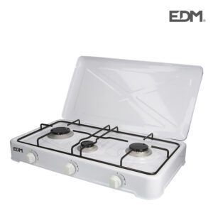 COCINA DE GAS - ESMALTADA - 3 FUEGOS - EDM