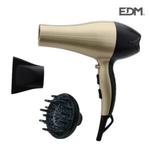 SECADOR DE CABELLO CON DIFUSOR IONICO - 1.900-2.300W - EDM