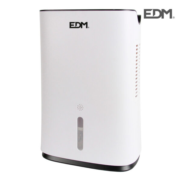 MINI DESHUMIDIFICADOR 75W TANQUE 2L CAPACIDAD DE TRABAJO 600ML/DIA EDM